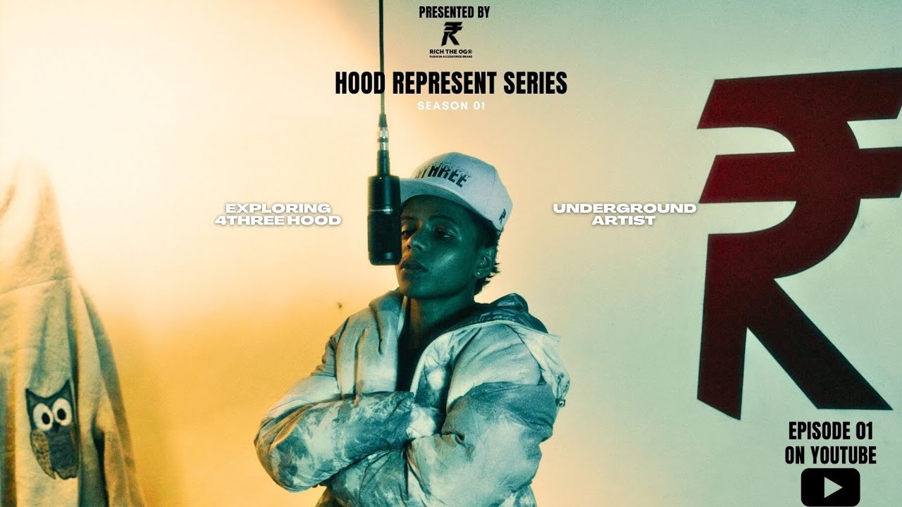 Hood Represent Series - Episode 01 || @43ygbvibe || #4three || HIP-HOP INDIA ||