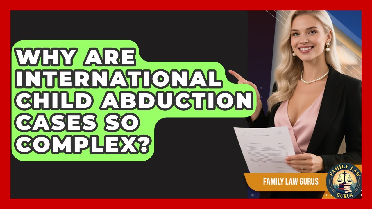 Why Are International Child Abduction Cases So Complex? - Family Law Gurus
