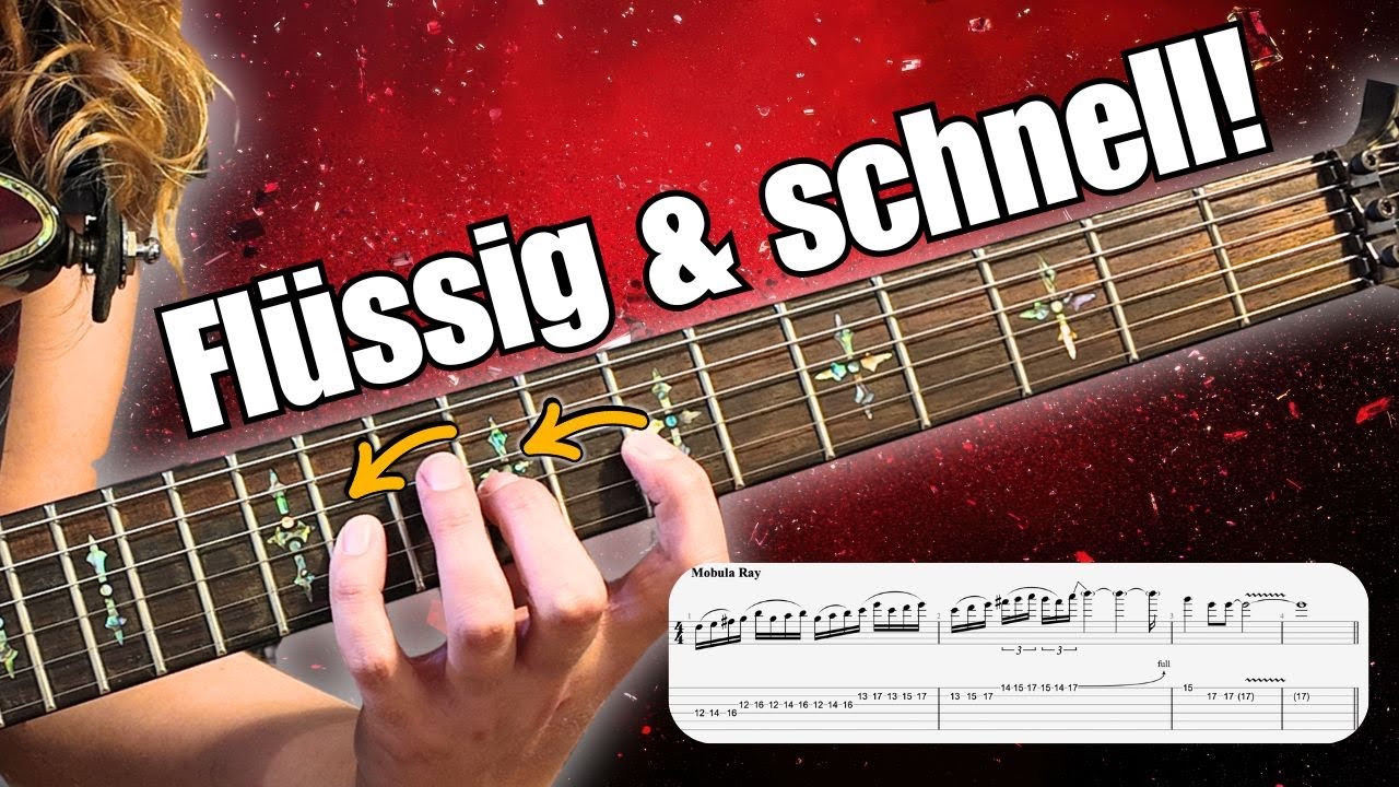 Flüssige Läufe mit Legato – Technik & Beispiel-Lick