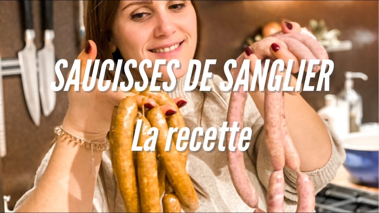 RECETTE - Saucisses de sanglier