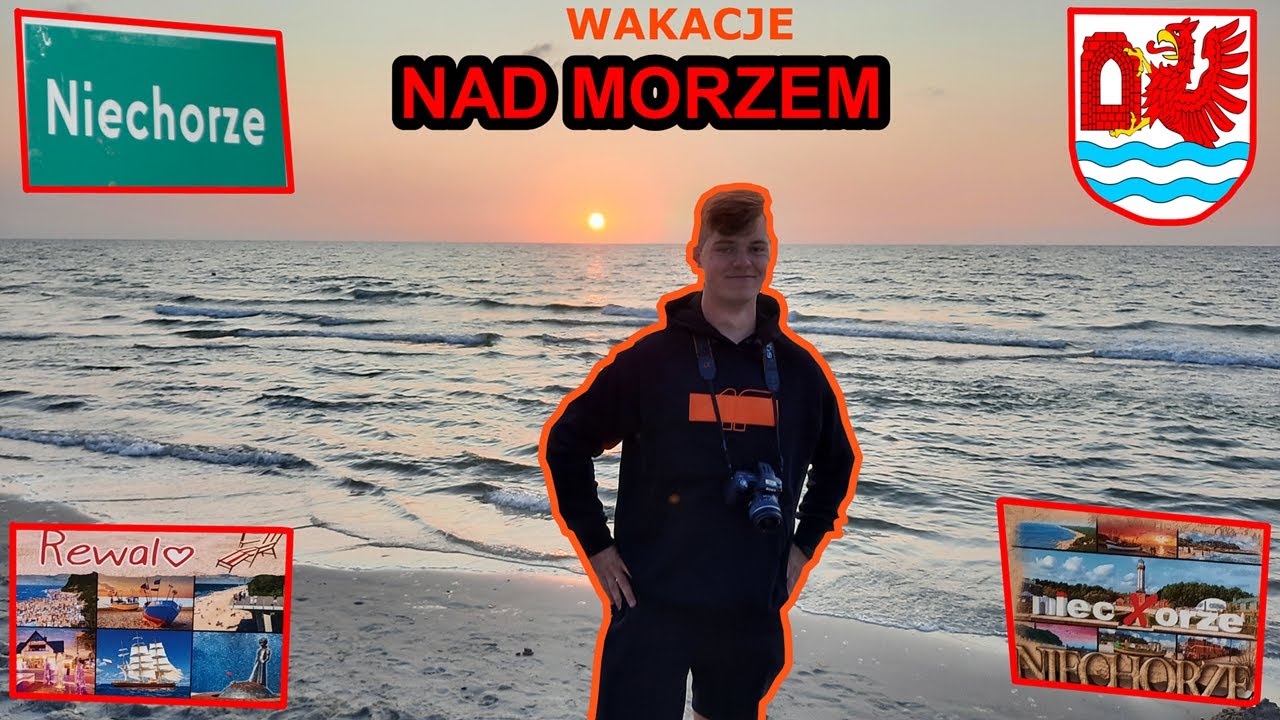 Pojechałem do NIECHORZA - Wakacje w Gminie Rewal | VLOG z Grubym #66 | Og&oacute;lne wrażenie z wyjadzu