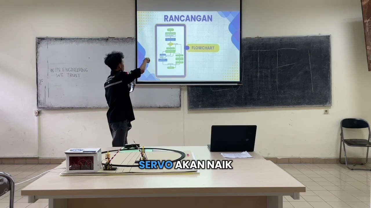 Prototype Palang Kereta Api Berbasis Arduino uno dan PID