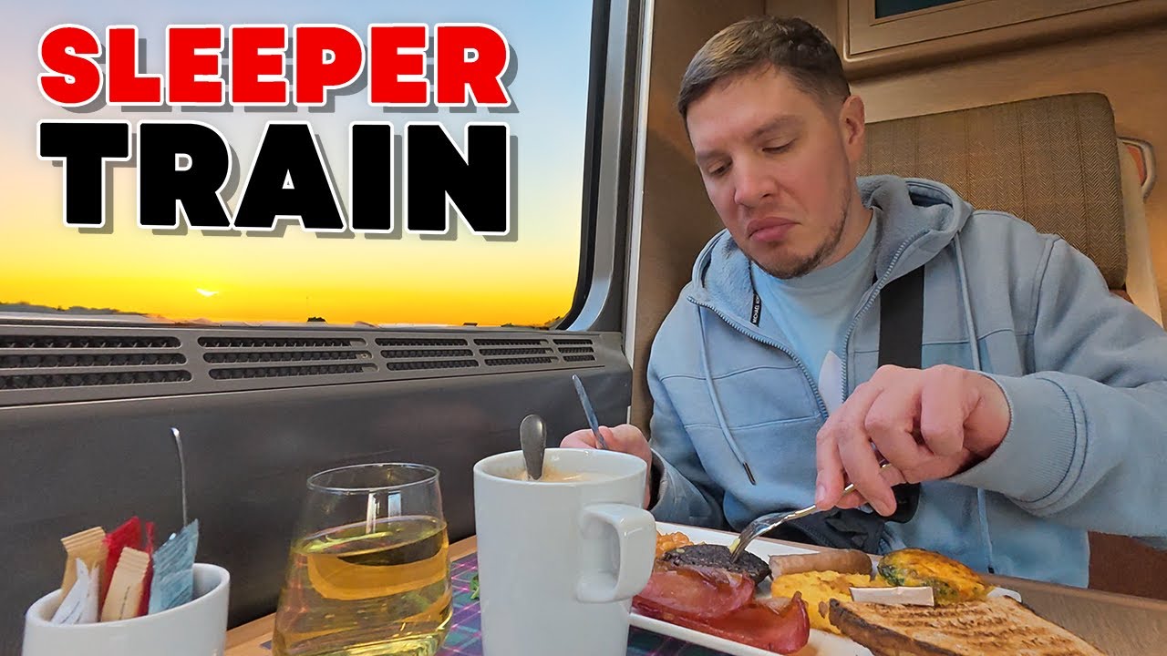 The LONGEST sleeper train in Britain! (my honest experience)