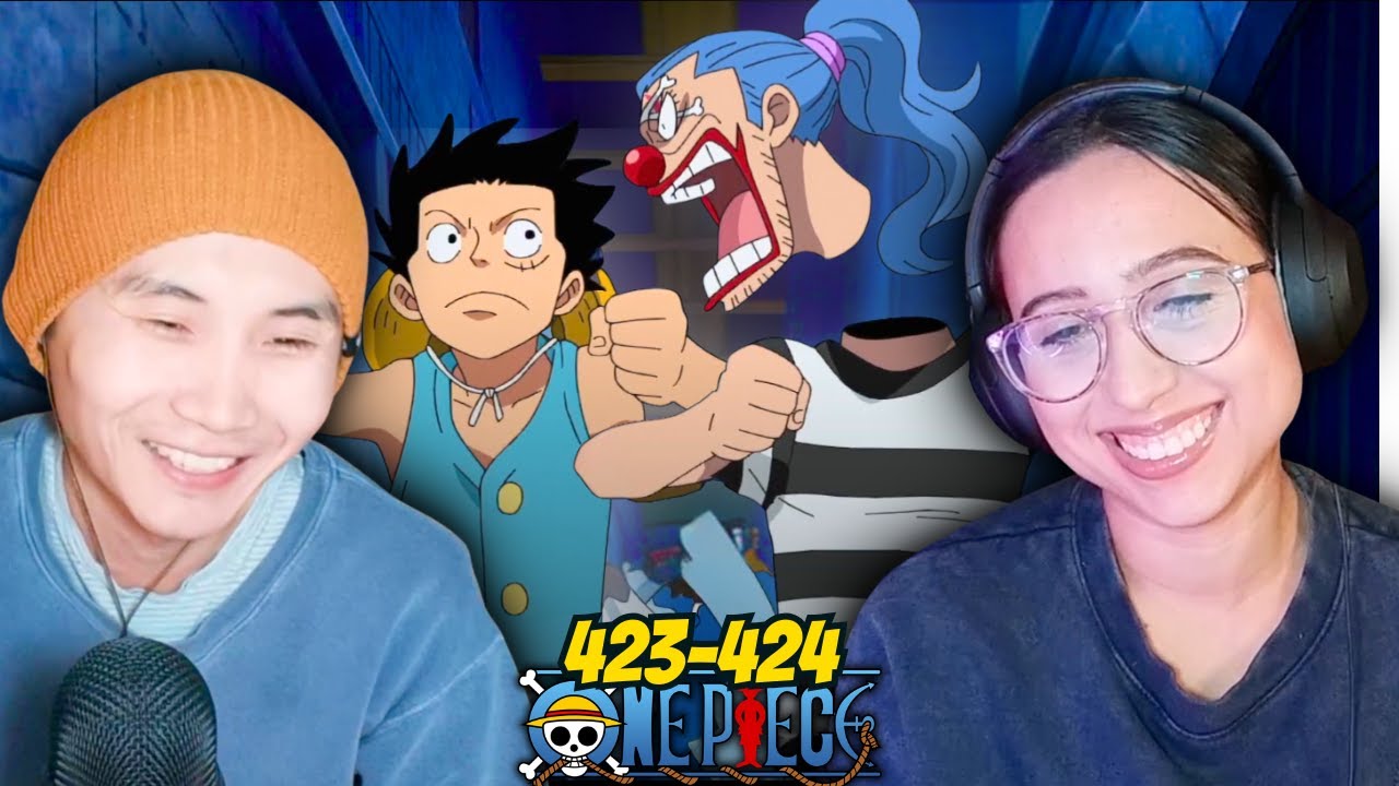 Мы снова встречаемся с Багги 😂 | Реакция на серии 423-424 аниме One Piece