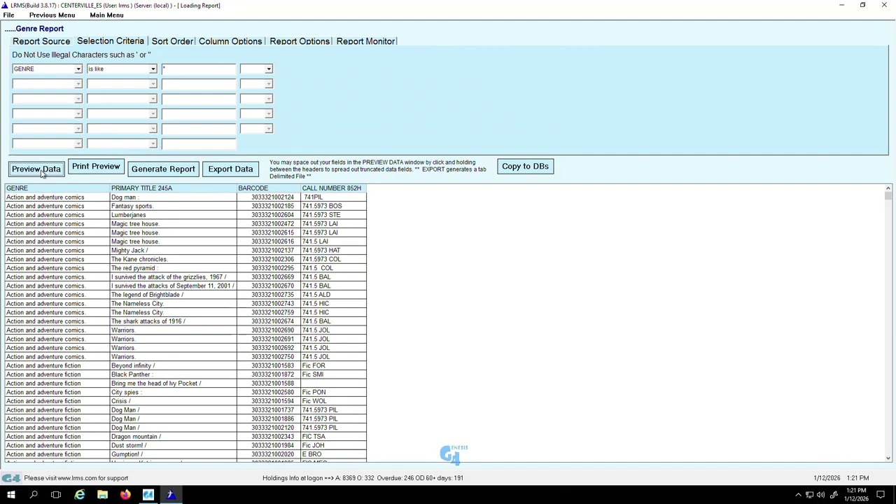 Introduction to My Custom Reports
