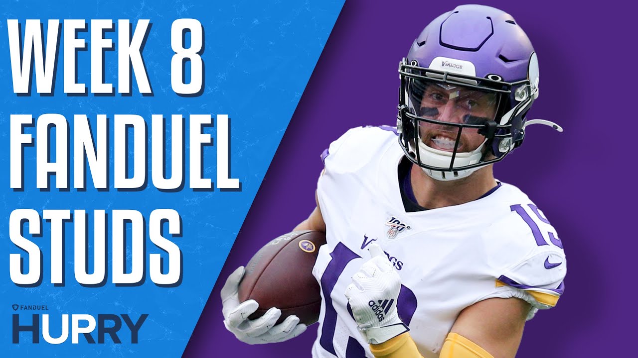 Week 8 FanDuel Daily Fantasy Football Studs