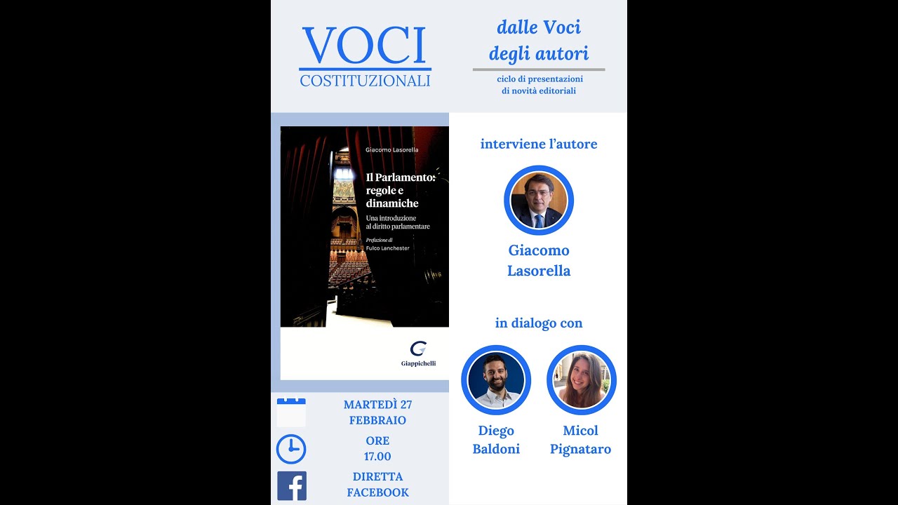 Voci Costituzionali - Dalle Voci degli autori: Presentazione di 