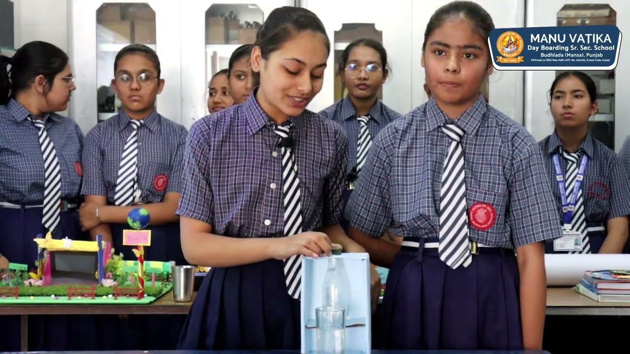 Model on Atmospheric Pressure on International Technology Day by Class 10th Students