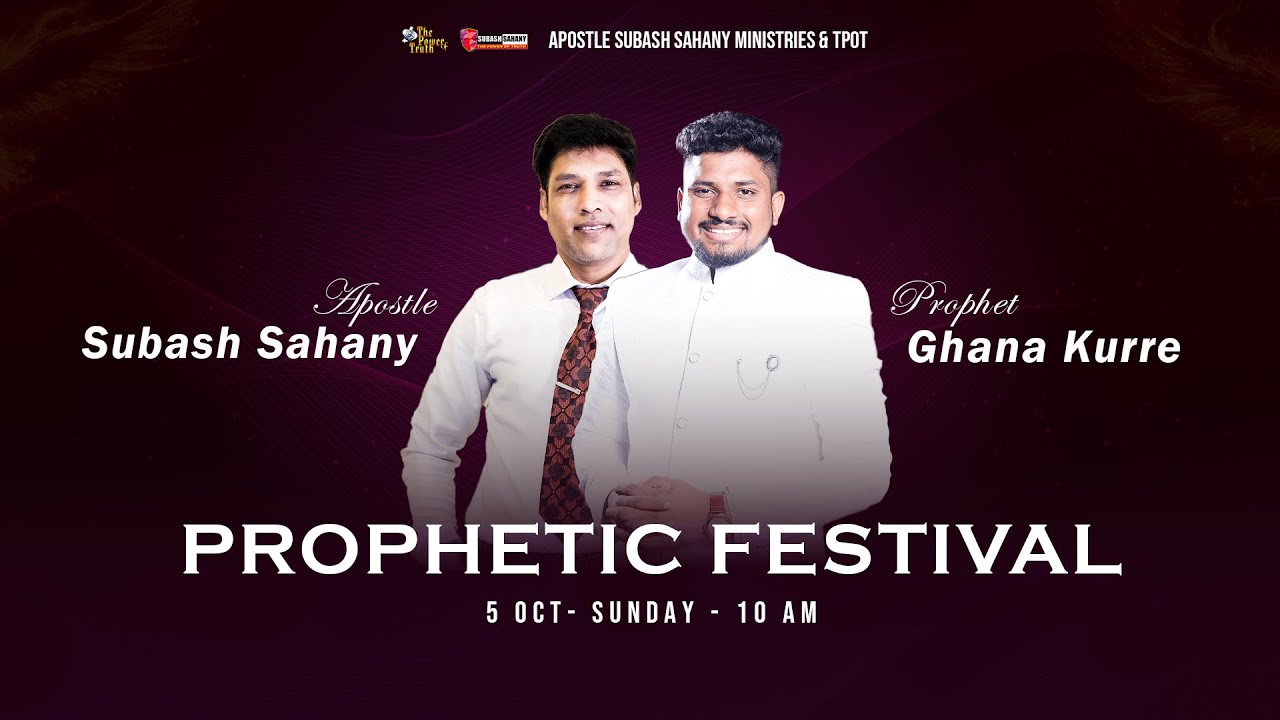 Prophetic Festival ||Online Sunday Prayer Service With Prophet Ghana Kurre and Apostle Subash Sahany