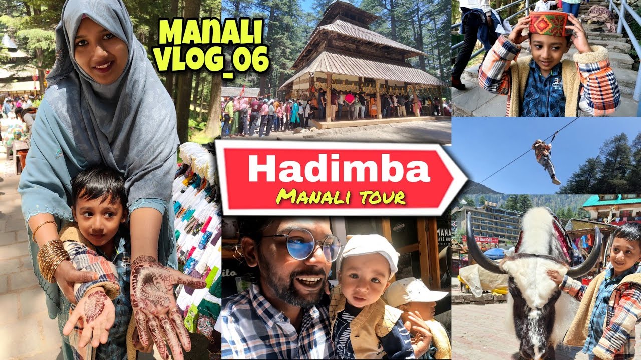 Yusuf ka First Adventure | Hadimba Temple | Manali trip | Mr.sar_faraz