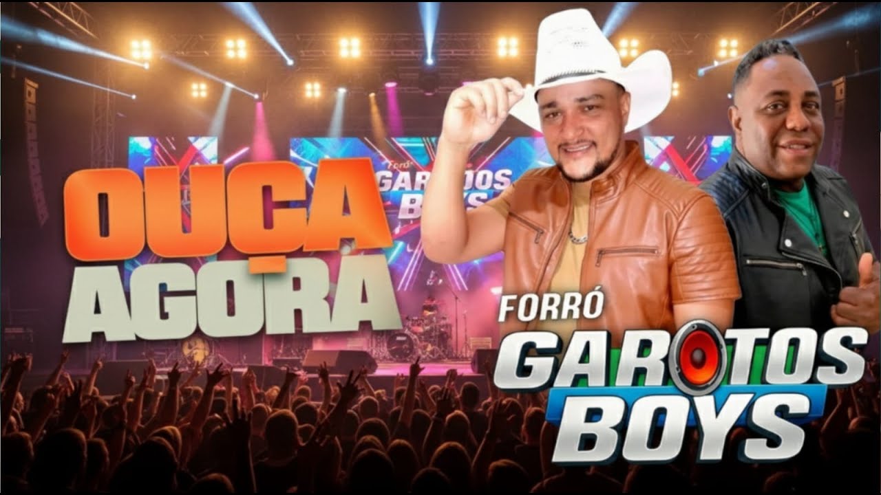 Garotos Boys agitando no Forró