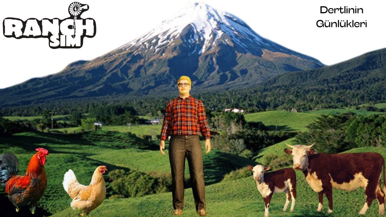 Ranch Simulator 6.Bölüm |2. Petrol Sondajı Kurduk | Petrol işi Tamam | Keçi  Sütü İşine Girdik !