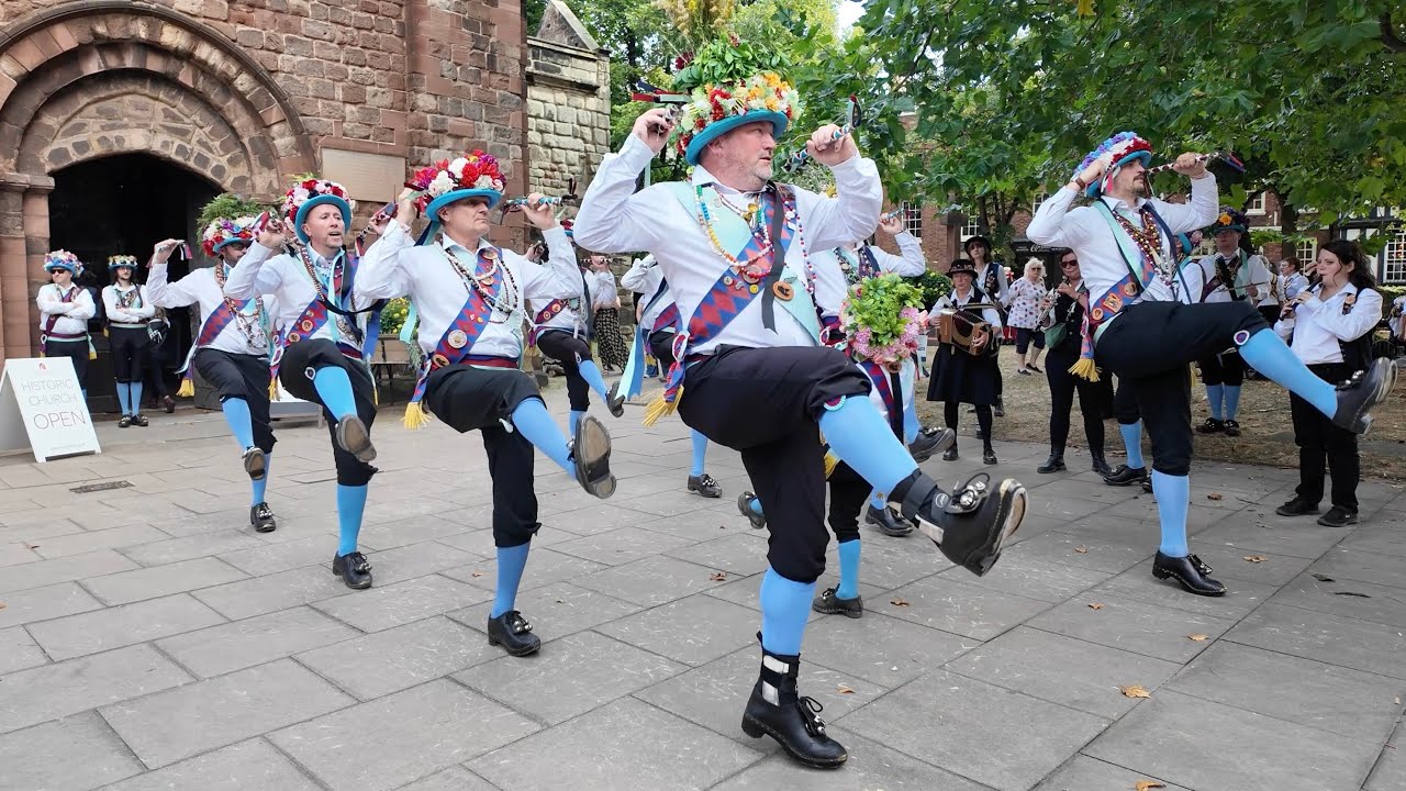 Earlsdon Morris 'Preston' at Shrewsbury Folk Festival 2025