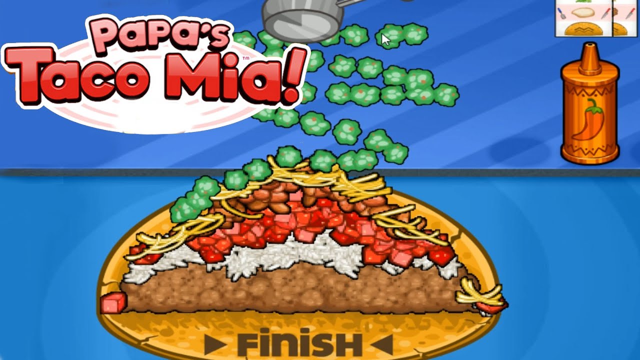 PAPA'S TACO MIA: ¡PREPARANDO UNOS RICOS TACOS!