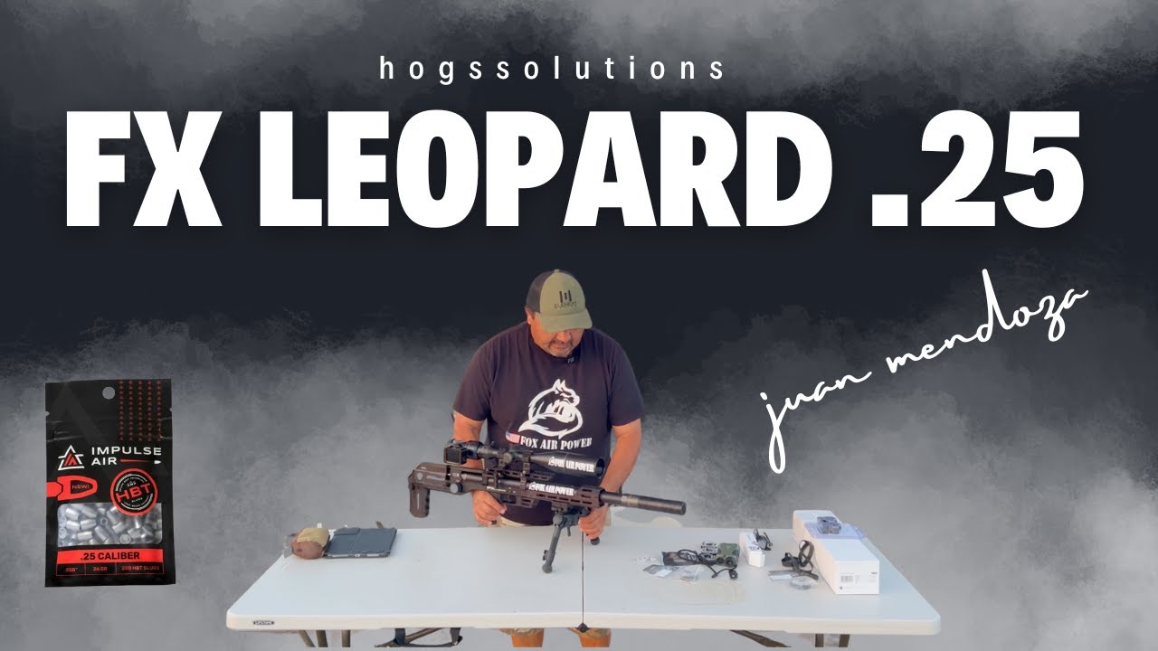 Тестирование и обзор FX Leopard .25 #дрон #охота #pcphunters