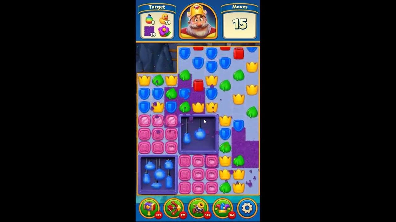 Royal Match Level 3853 - NO BOOSTERS GAMEPLAY 👑 | SKILLGAMING ✔️
