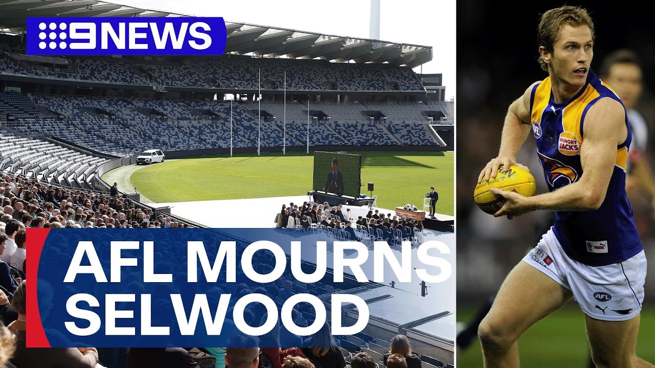 AFL world heartbroken at death of Adam Selwood | 9 News Australia