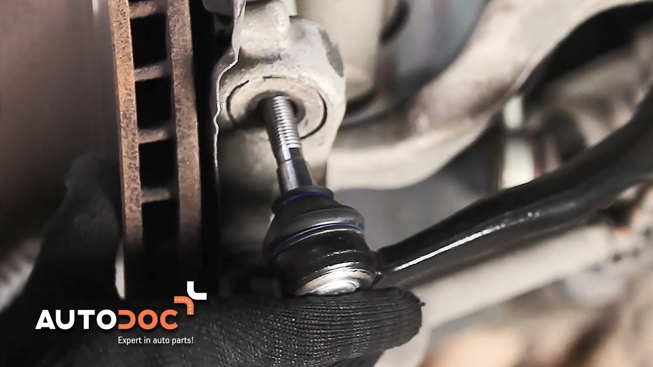 How to change a track rod end on BMW 5 E39 [TUTORIAL AUTODOC]