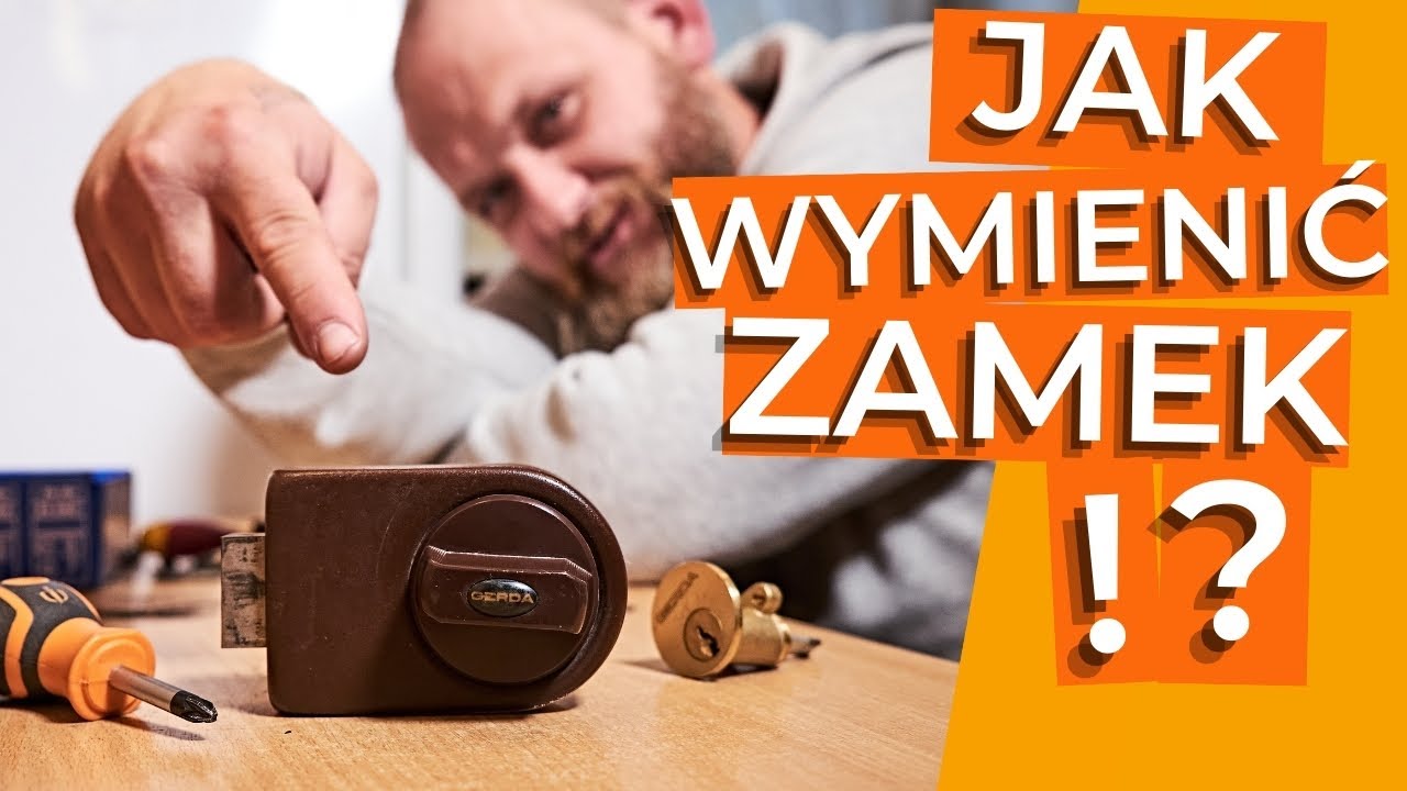 JAK WYMIENIĆ STARY, USZKODZONY ZAMEK?! Wymiana zamka nawierzchniowego, wierzchniego.