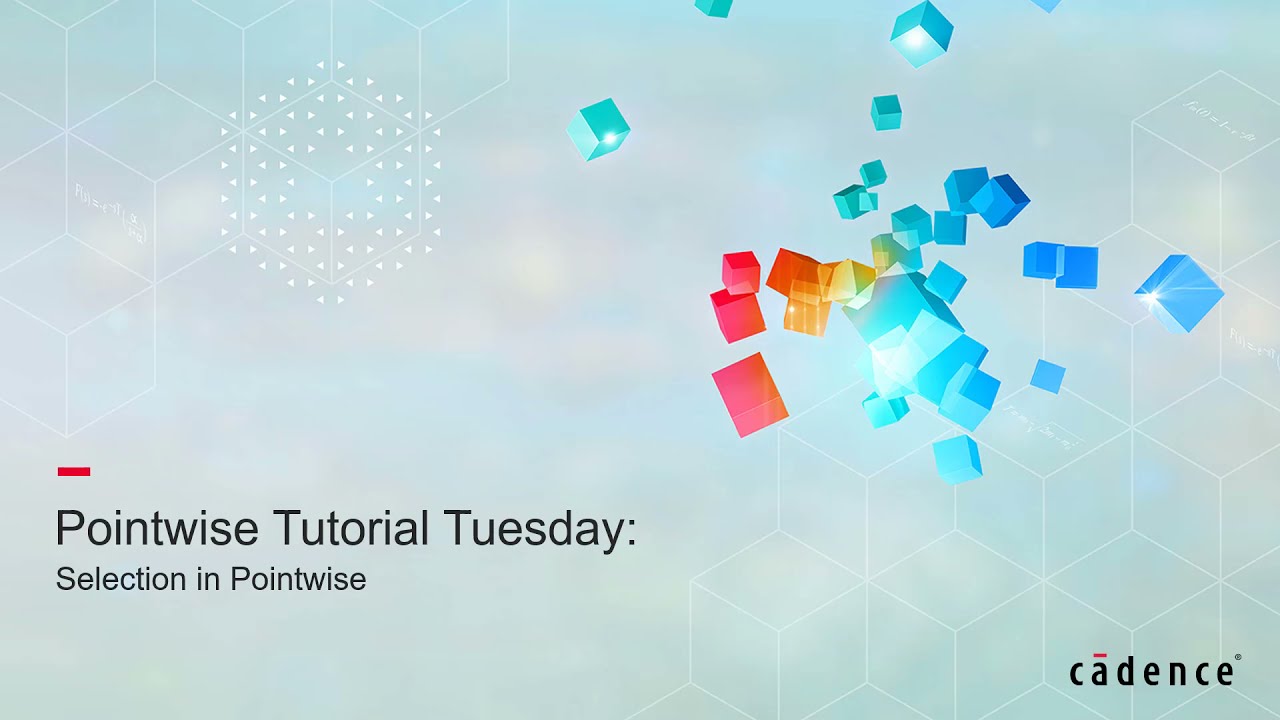 How To Perform Selections In Pointwise