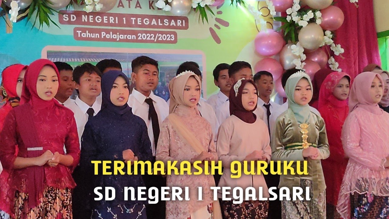 Terimakasih Guruku (Seperti Pelita di Tengah Kegelapan) || Purnawiyata SDN 1 Tegalsari 2022/2023