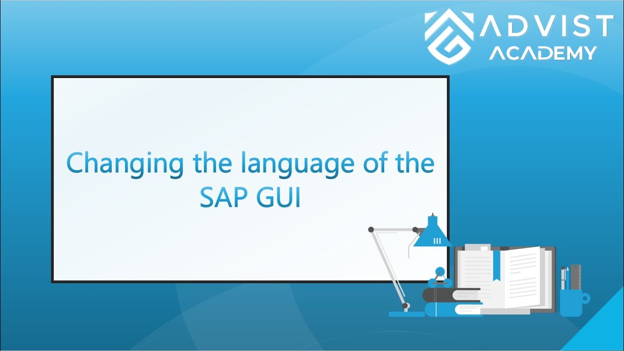 SAP | Cambiar el idioma de la SAP GUI