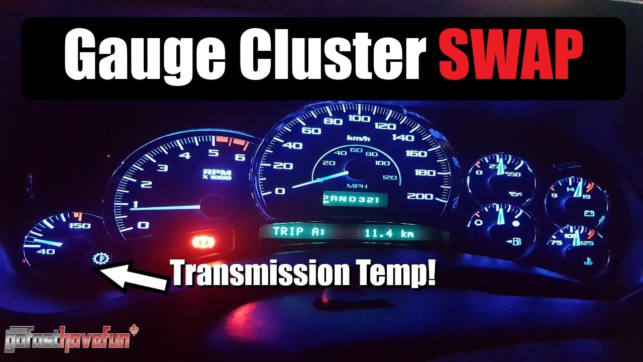 Escalade gauge cluster swap into a Silverado (Digital Dash Solutions) | AnthonyJ350