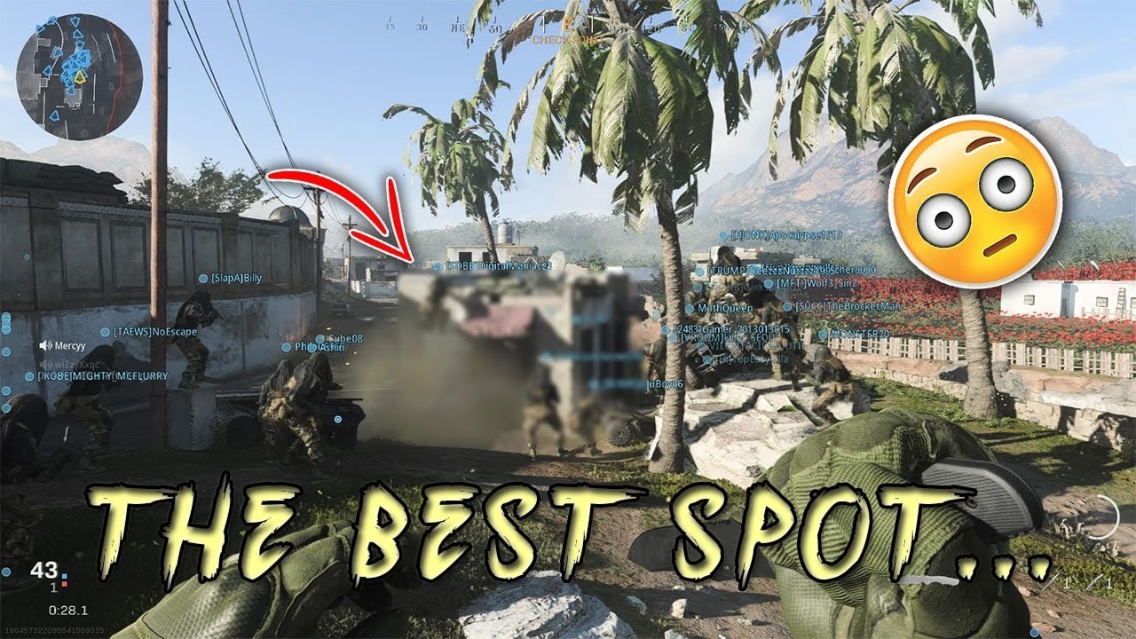 This is the BEST spot in GIANT INFECTION! (Call of Duty: Modern Warfare Infected)