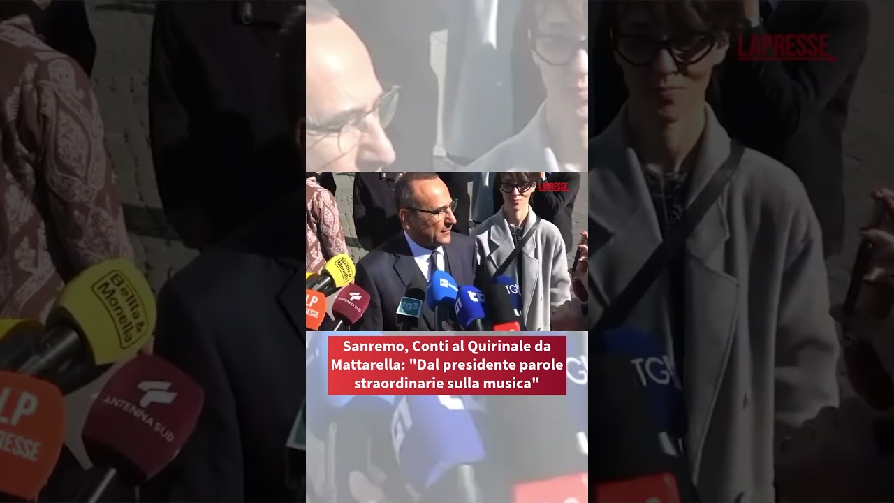 Quirinale, Carlo Conti emozionato da Mattarella: 