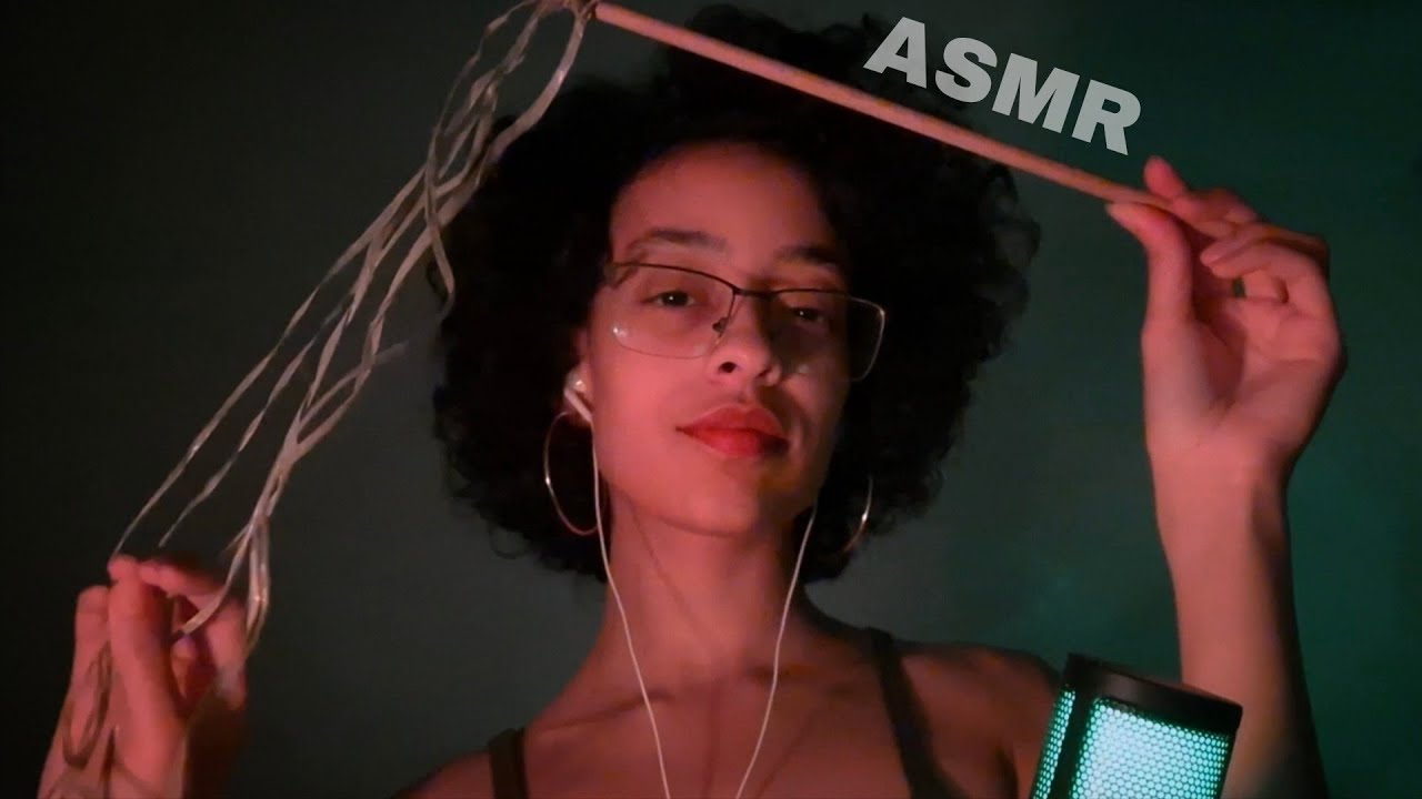 ASMR | GATILHOS QUE EU GOSTO DE FAZER 💆‍♀️ - gatilhos visuais, tapping, conta gotas...