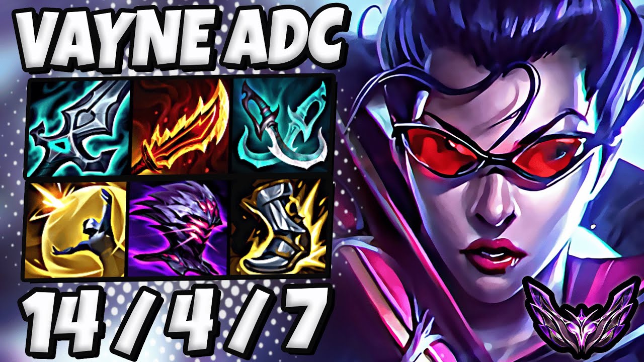 Vayne vs Kaisa [ ADC ] Lol Korea Master Patch 25.17