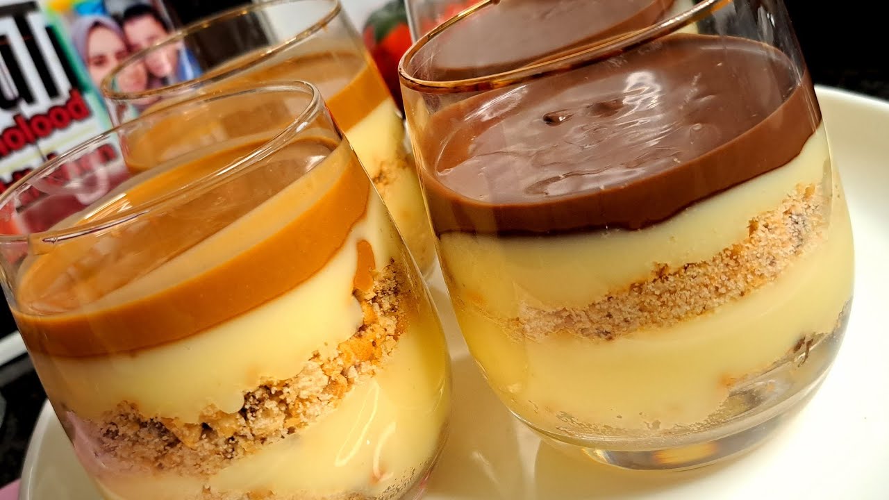 حلى ال5 دقايق ❤️ أكواب اللوتس و النوتيلا من مطبخ خلود