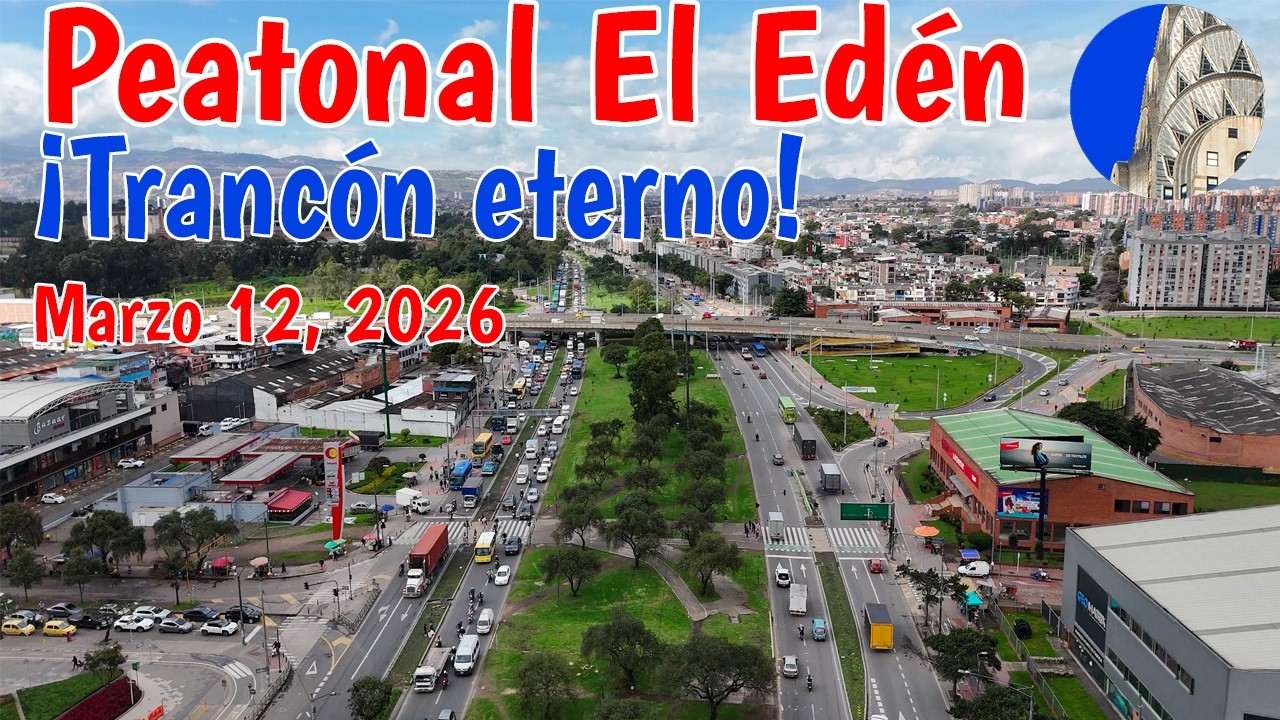 Peatonal el Edén Empieza a tomar forma Marzo 12 2026