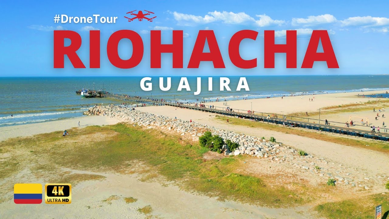 Drone Tour in Riohacha Guajira Colombia 4K | HorizonsInMotion