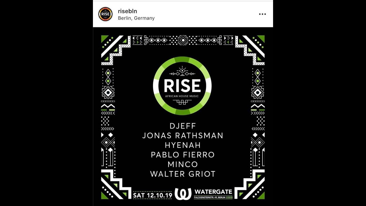 DJEFF X Watergate X Berlin X 12 OCT 2019
