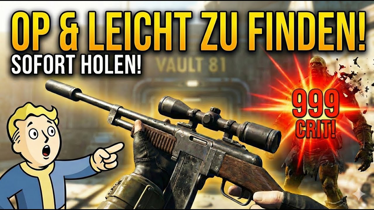 Fallout 4: Diese Waffe ist EXTREM STARK & LEICHT zu finden! (Wächter des Aufsehers)