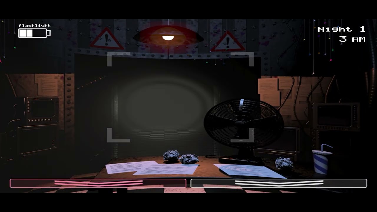 Playing fnaf 2 for the first time (part￼ 1/part6)