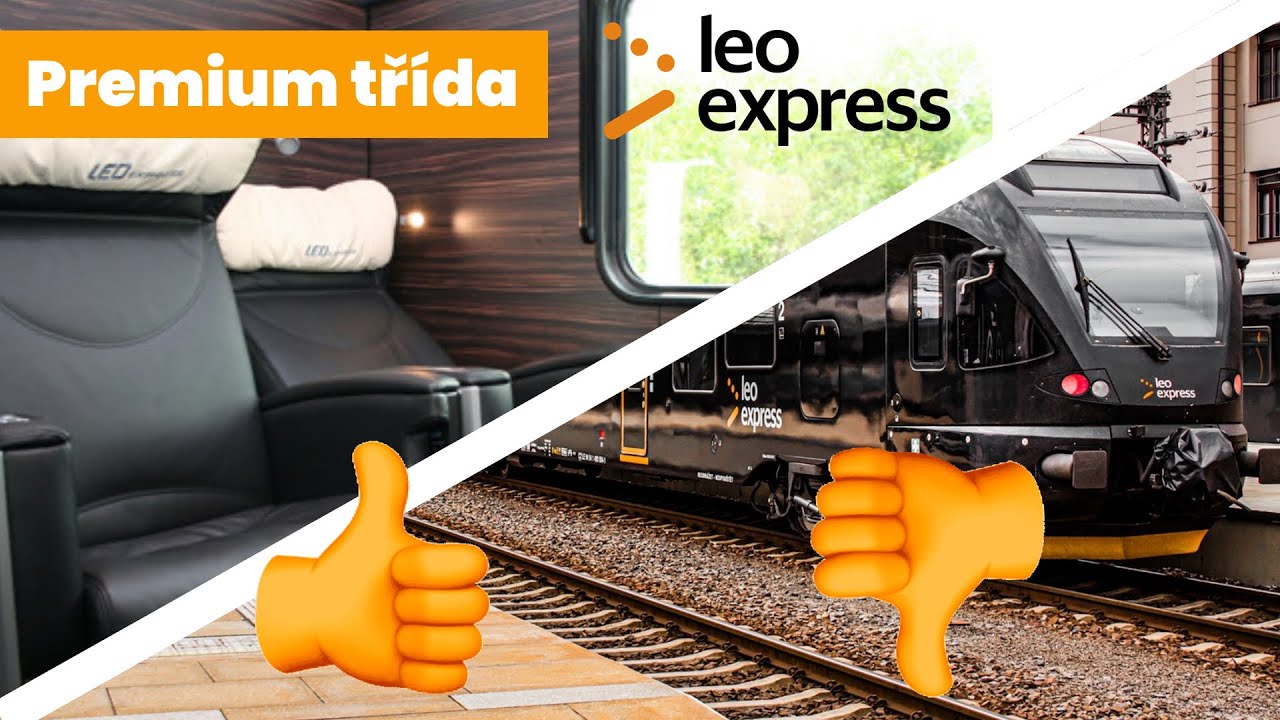 Jak vypad&aacute; NEJDRAŽ&Scaron;&Iacute; VLAK v Česk&eacute; Republice? | Leo Express | Premium | Praha - Olomouc | Hodnocen&iacute;