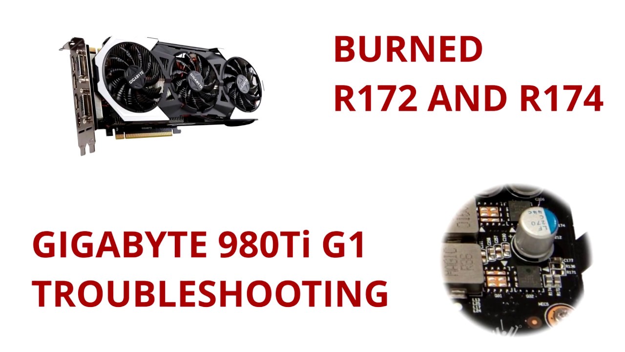 Gigabyte 980Ti G1 GAMING-6GD Repair
