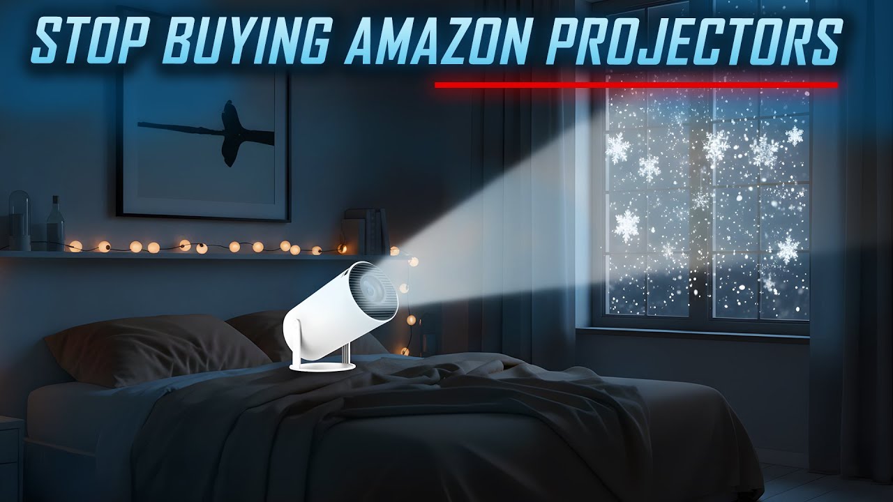Ловушка для проектора с фальшивым окном от Amazon!