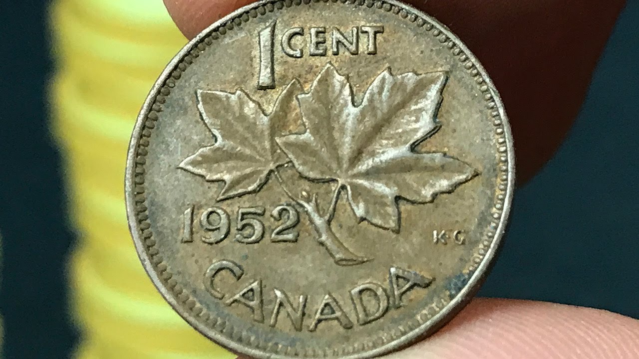 1952 Canada 1 Cent Coin &bull;&nbsp;Values, Information, Mintage, History, and More