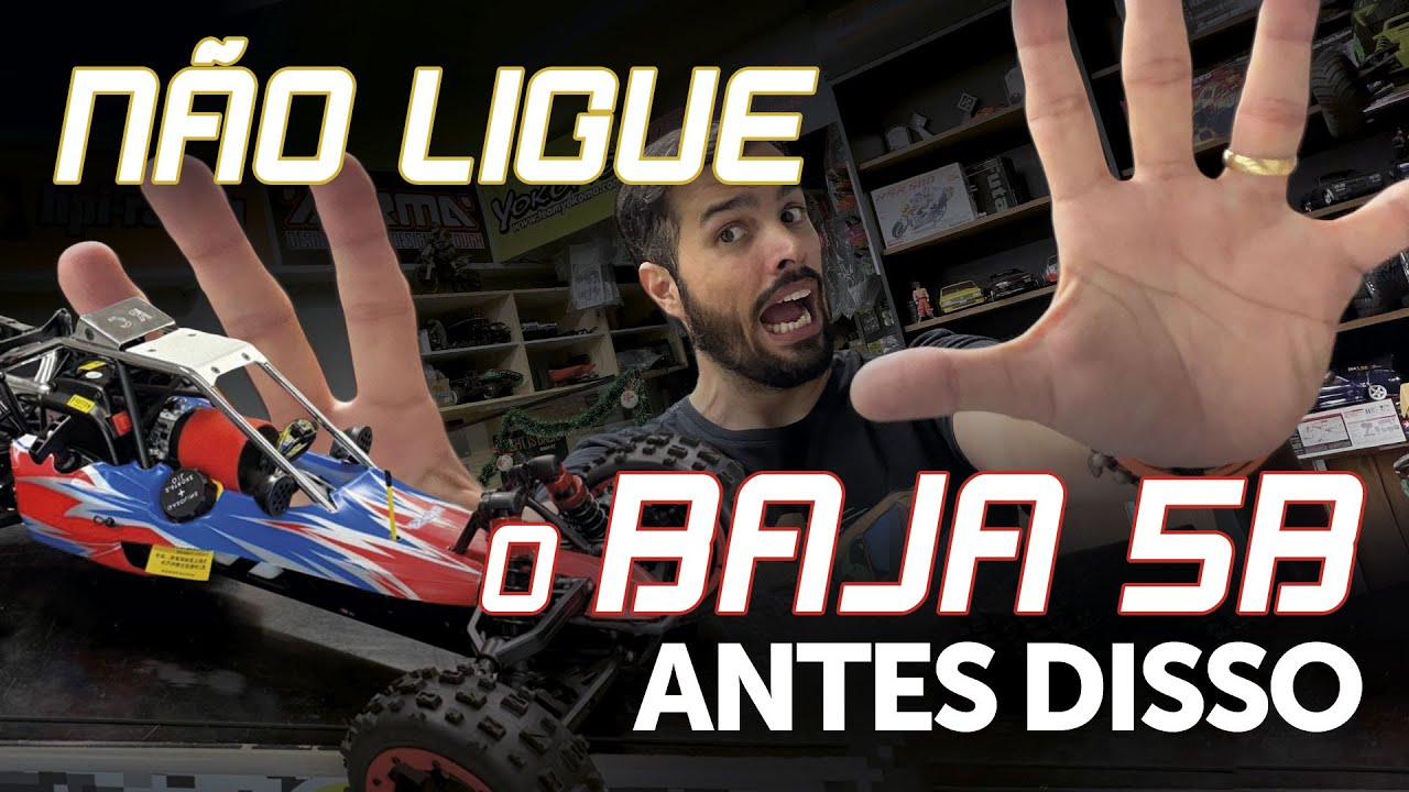 Antes de ligar o seu BAJA veja esse vídeo! E evite dor de cabeça! 