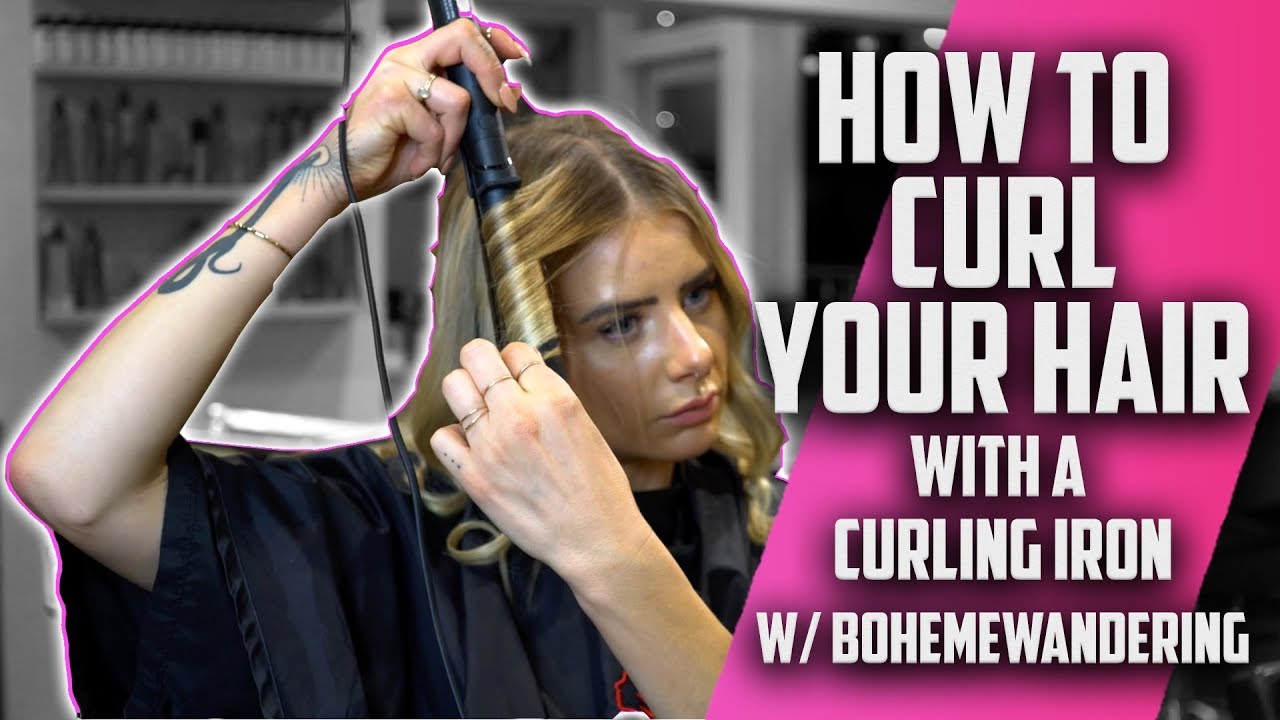 How to Curl Your Hair with a Curling Iron | Hair Tutorial
