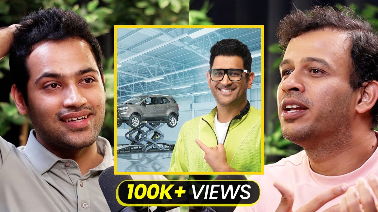 My Experience Shooting An Ad With MS Dhoni - Cars 24 Founder | Ft. Vikram Chopra | Raj Shamani Clips