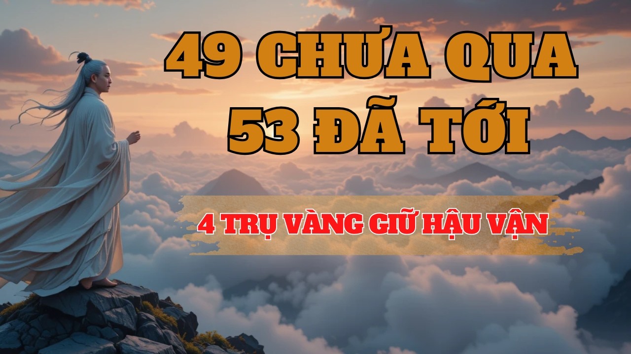 49 Chưa Qua 53 Đã Tới 4 Trụ Vàng Giữ Hậu Vận | Lời Cổ Nhân