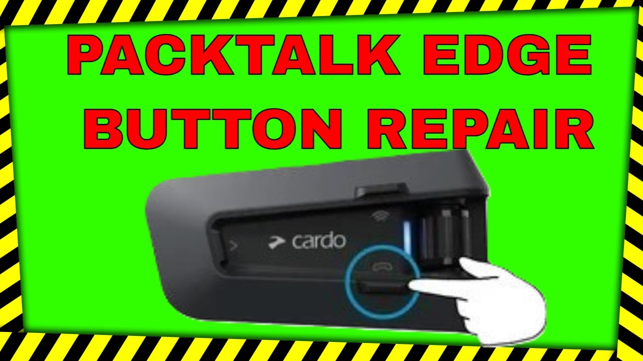 Исправление кнопки Cardo PackTalk Edge
