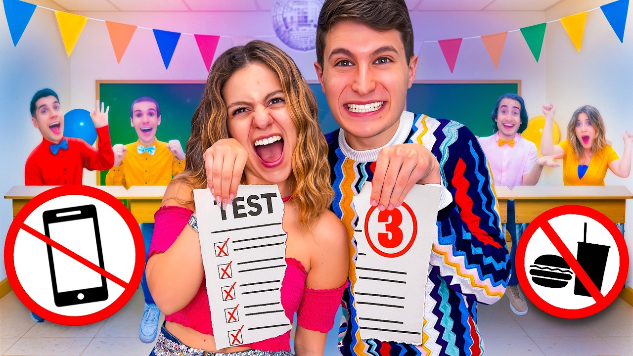 HO INFRANTO 10 REGOLE DELLA FESTA DI FINE ANNO A SCUOLA CON I NOSTRI AMICI! *BOCCIATO*🚫