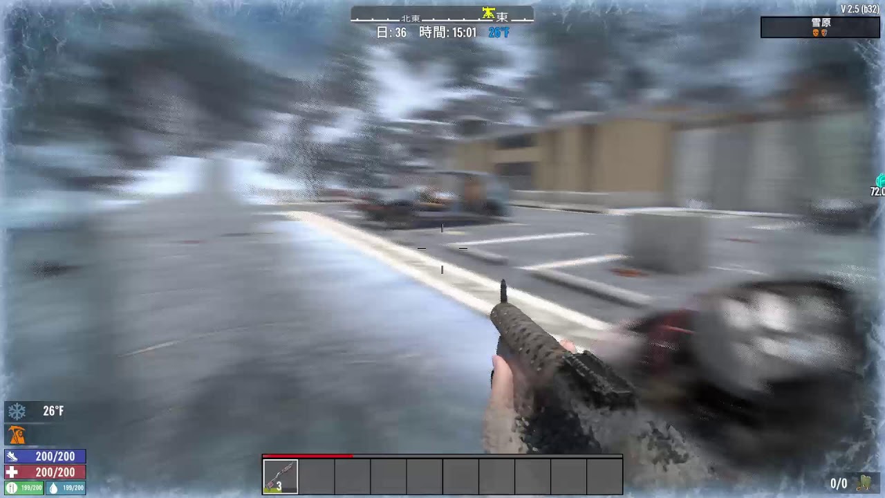 【7 DAYS TO DIE】金稼ぎ荒稼ぎたくさん殺します！！！！！！！！！！！！！！！