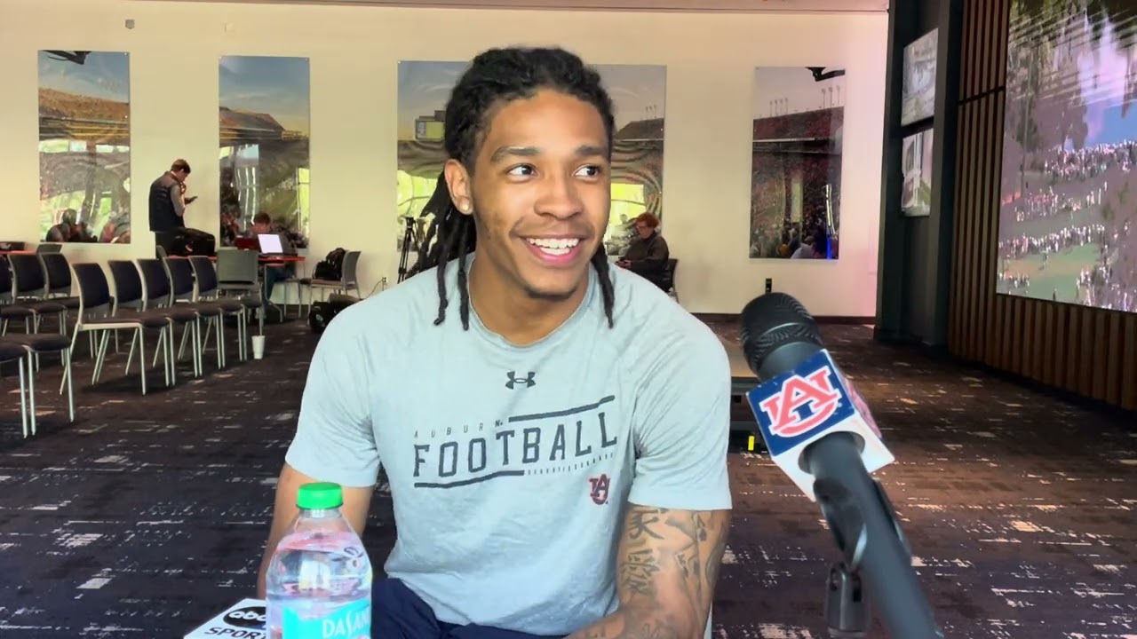 Raion Strader -- Auburn transfer CB says he's READY for the challenge of the SEC and more.