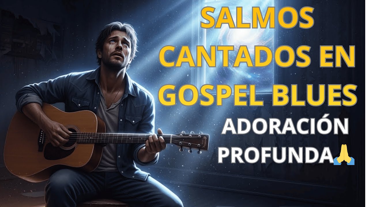 🎶SALMOS CANTADOS EN GOSPEL BLUES ✝️ 40 Minutos de Adoración Profunda🙏